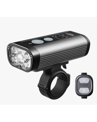 Велосипедна фара Ravemen PR2400 (2400 lm, 8000 mAh) бездротова кнопка