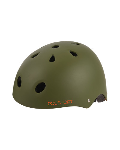 Шолом дитячий POLISPORT Urban Radical (53-55 см) зелений Injected Hard Shell