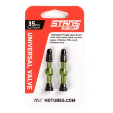 Безкамерний ніпель Stan's Notubes FV 35мм (2шт на блістері) зелені