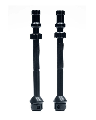 Безкамерний ніпель Stan's Universal+ Valves, extra tall, FV 70 мм, алюміній, пара, чорні