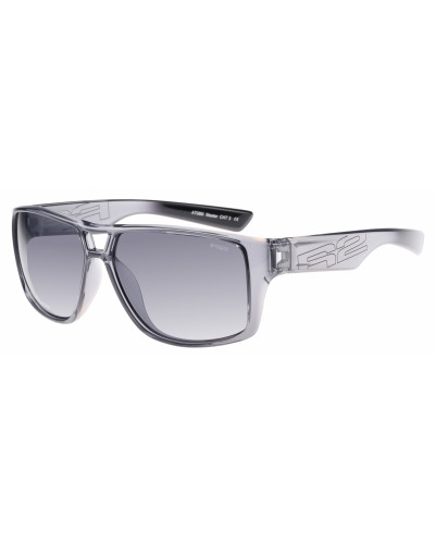 Окуляри R2 MASTER grey-black (TR90), лінза smoke (Polarized TAC), покриття flash mirror, кат. 3