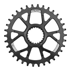 Зірка шатунів FUNN Solo DS NW 34T, Shimano DM, AL7075, чорний