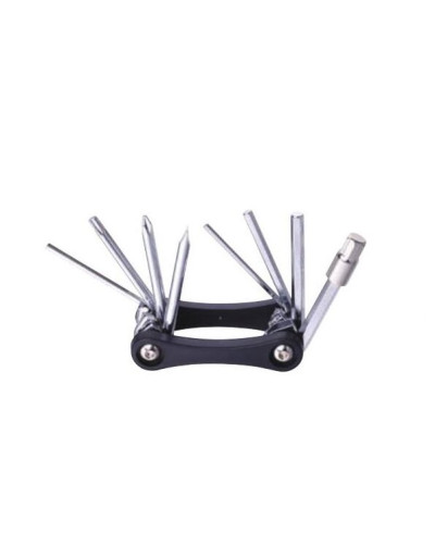Мультитул Kenli KL-9833C 9 функцій: шестигранники, викрутки
