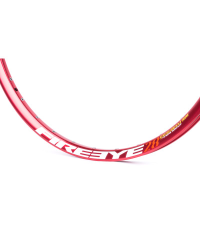 Обід FireEye Excelerant 28 26" 32 отвори під диск червоний