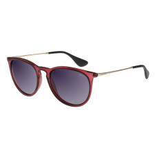 Окуляри Relax Calumet темно червоні глянцеві, лінза smoke grady (Polarized TAC 1,1 mm), кат. 3