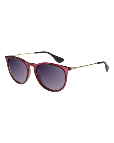 Окуляри Relax Calumet темно червоні глянцеві, лінза smoke grady (Polarized TAC 1,1 mm), кат. 3