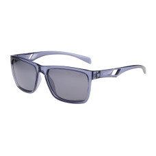 Окуляри Relax Orange сірі глянцеві, лінза smoke (Polarized TAC 1,1 mm), silver mirror, кат. 3