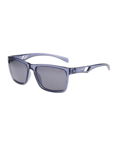 Окуляри Relax Orange сірі глянцеві, лінза smoke (Polarized TAC 1,1 mm), silver mirror, кат. 3
