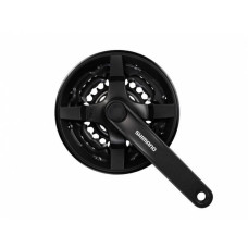 Шатун Shimano FC-ТY301, 170мм, 42х34х24Т, з чорн. захистом