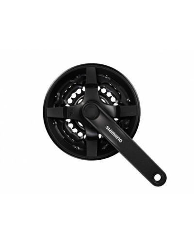 Шатун Shimano FC-ТY301, 170мм, 42х34х24Т, з чорн. захистом