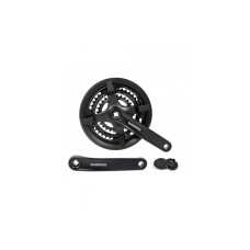 Шатун Shimano FC-ТY301, 170мм, 48х38х28Т, з чорн. захистом