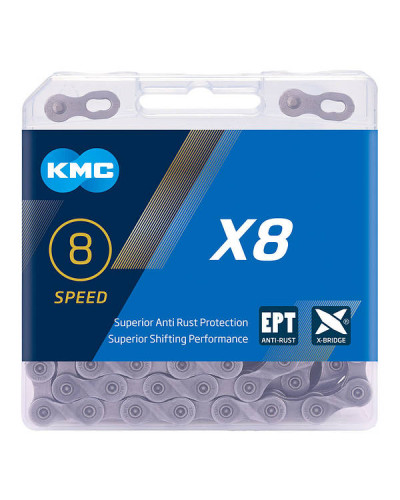 Ланцюг 8 KMC X8 EPT EcoProTeQ із замком