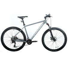 Велосипед гірський 27.5 CYCLONE AX 27.5 СІРИЙ (мат) РАМА 19