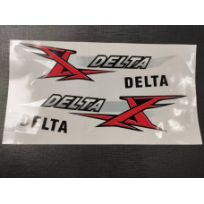 Наліпки на велосипед  Delta
