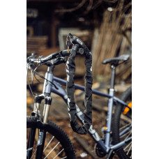 Замок ланцюговий під ключ KLS Chainlock 10 чорний 10x1000 мм