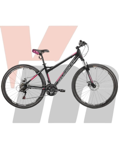 Велосипед 27.5 AVANTI FORCE 650B 16 чорно розовий