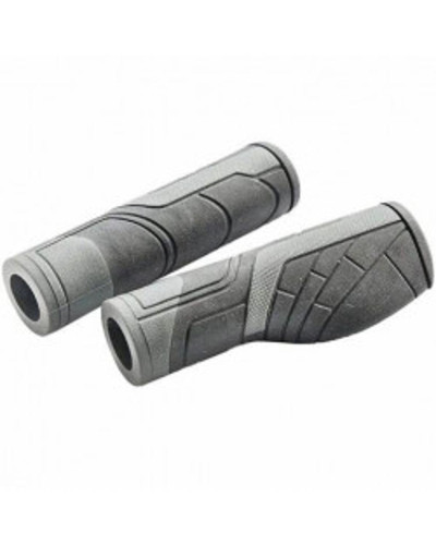 Ручки керма гріпси VELO VLG-1115AD2 135мм, чорн.-сір., AFT