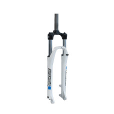 Вилка 27.5 SR Suntour 27,5 SF18-XCE-DS, 1-1/8"х255мм, хід: 80мм, біла