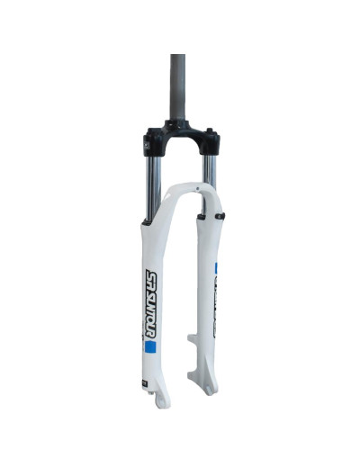 Вилка 27.5 SR Suntour 27,5 SF18-XCE-DS, 1-1/8"х255мм, хід: 80мм, біла