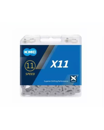 Ланцюг 11 КМС Х11 1/2x11/128x118L, сірий/сірий, 11 шв.
