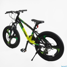 Велоcипед 20 Спортивний Corso «Evolution» 20" дюймів EV-20438  рама алюмінієва 11``, обладнання Shimano 21 швидкість