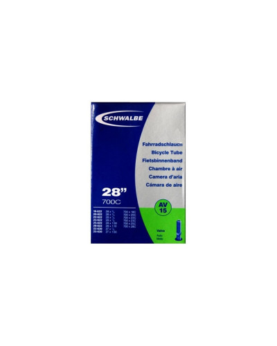 Камера Schwalbe AV 15 Standart 28" (18/28-622/630) AV 40мм AGV