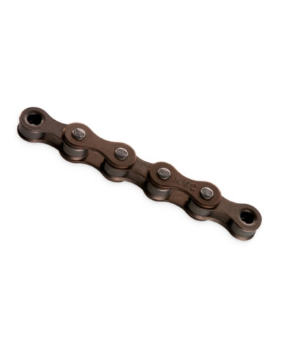Ланцюг KMC S1 Wide Brown 1 шв., 112 л. + замок ОЕМ (уп. 5 шт.)