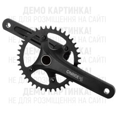 Шатуни ONRIDE Solo Pro 1120, під Hollowtech, 170 мм, 40Т BCD: 110 мм, на 11/10/9 шв., чорний