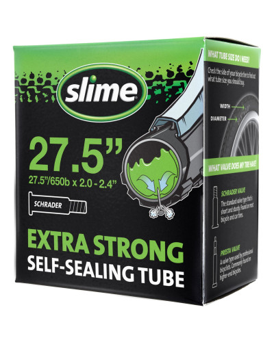 Камера Slime Smart Tube 27.5" x 2.0 - 2.4" AV з герметиком
