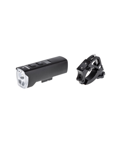 Велосипедна фара ONRIDE Swift (1500 lm, 4800 mAh, Type-C), Power Bank, інд. заряду, алюмінієва