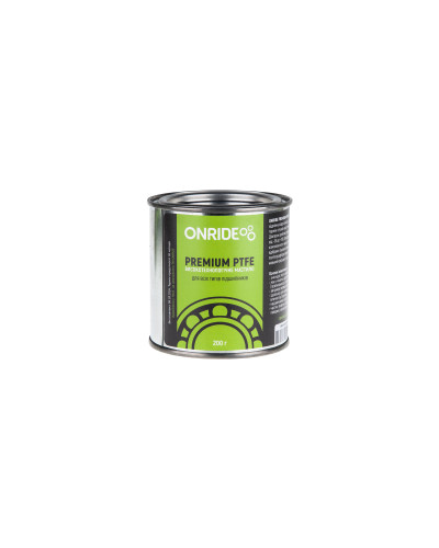 Мастило густе для підшипників ONRIDE PREMIUM PTFE густе 200 г. (мет. банка)