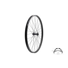 Колесо переднє KLS ASESINO 25 DSC F, 28/29", black
