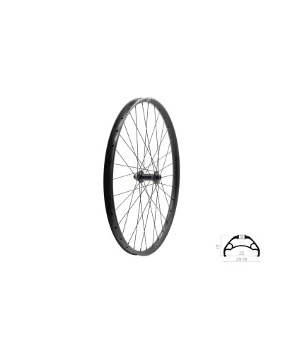 Колесо переднє KLS ASESINO 25 DSC F, 28/29", black