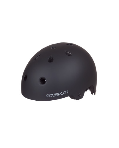 Шолом POLISPORT Urban PRO L (59-61 см) чорний Injected Hard Shell