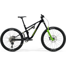 Велосипед MERIDA ONE-SIXTY FR 800III1 L,METALLIC BLACK(GY/GN)
