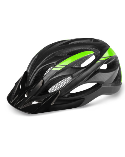 Шолом R2 XEO 2019 колір black carbon green / shiny розмір M (54-58 см)