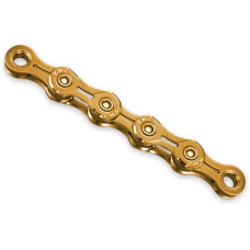 Ланцюг KMC X11EL Ti-N Gold 11 швидкостей 118 ланок золотий + замок