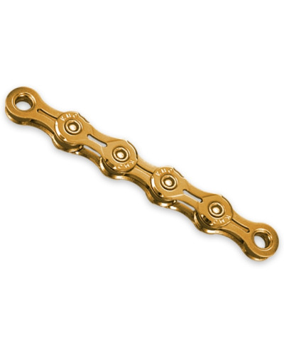 Ланцюг KMC X11EL Ti-N Gold 11 швидкостей 118 ланок золотий + замок