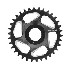 Зірка шатунів FUNN Solo ES NW 36T, Shimano DM E, AL7075, chainline 50/53 мм, чорний