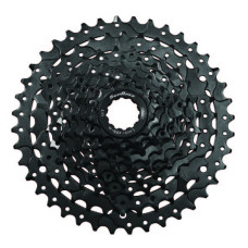 Касета SunRace CSM990 9AX E, 9 швидкостей, 11-40T, алюмінієвий павук, Black