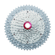 Касета SunRace CSMX80 EA1 X, 11 швидкостей, 11-51Т, алюмінієвий  павук, Silver