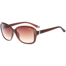 Окуляри Relax Pole коричневі матові/металік, лінза brown grady (Polarized TAC 1,1 mm), кат. 3