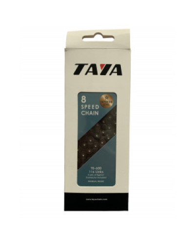 Ланцюг TAYA 8 Black 1/2 X 3/32 116 Ланок TB600 З Замком В Боксі