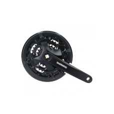 Шатун Shimano Tourney FC-МТ101, 170мм, 44х32х22Т, чорн., з захистом