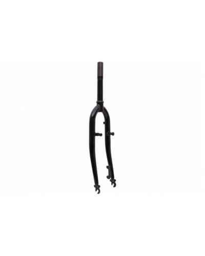 ВИЛКА 28" ST1-1/8 ЖОРСТКА ШТОК-220ММ DISC/V-BR ПІД ЕКСЦЕНТРИК ЧОРНА