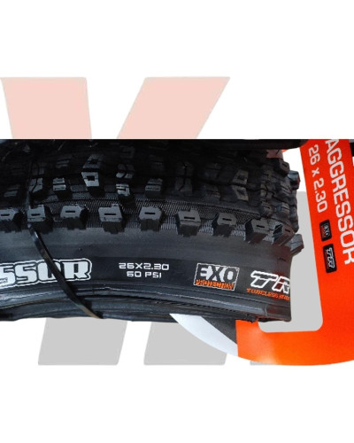 Покришка 26 X2.30 Maxxis складна AGGRESSOR TPI-60 Foldable  EXO/TR