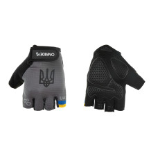 Рукавички ONRIDE Hold 20 UA Тризуб колір сірий розмір L,2XL