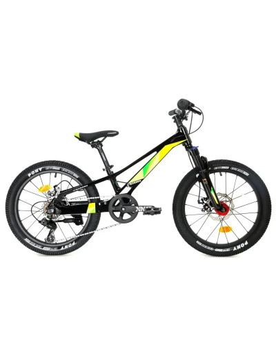 Велосипед Crosser XMB 20" (7S магній) черно-жовтий