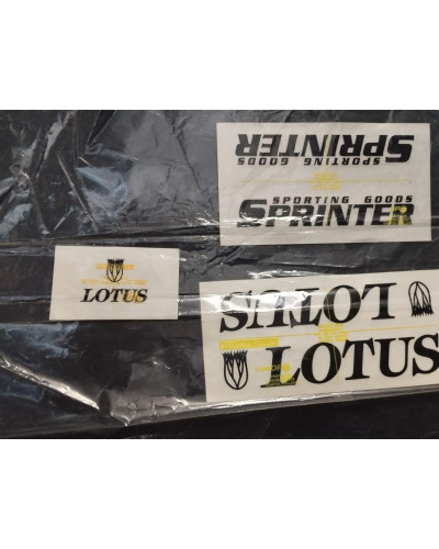Наліпки на велосипед  Lotus