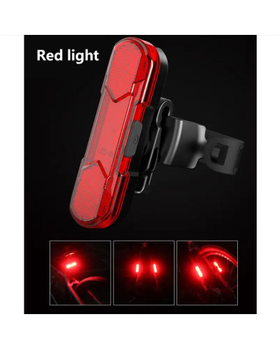 Задній стоп USB 30 Lumens для велосипеда + USB-шнур Feel Fit